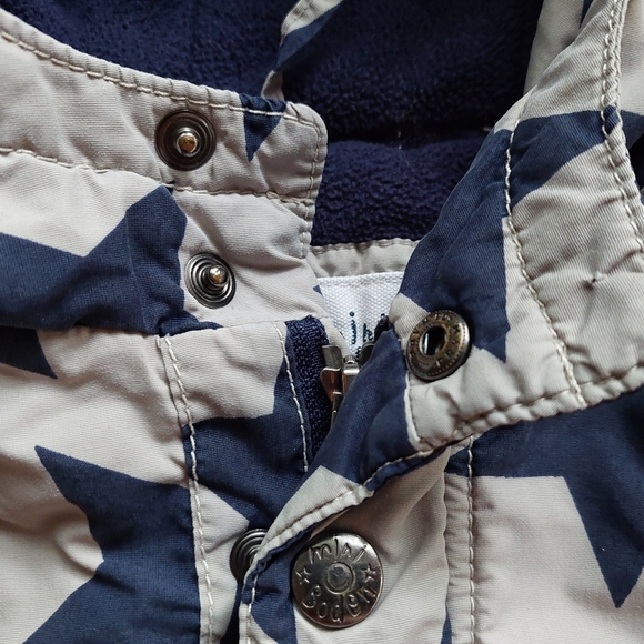 Mini Boden fleece star coat 5-6 years - Picture 10 of 16
